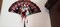 Red decorative wall fan product 2